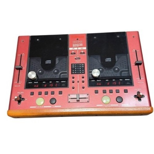 Vestax CDX-12 Dual CD Player DJ Deck System Crossfader Vintage