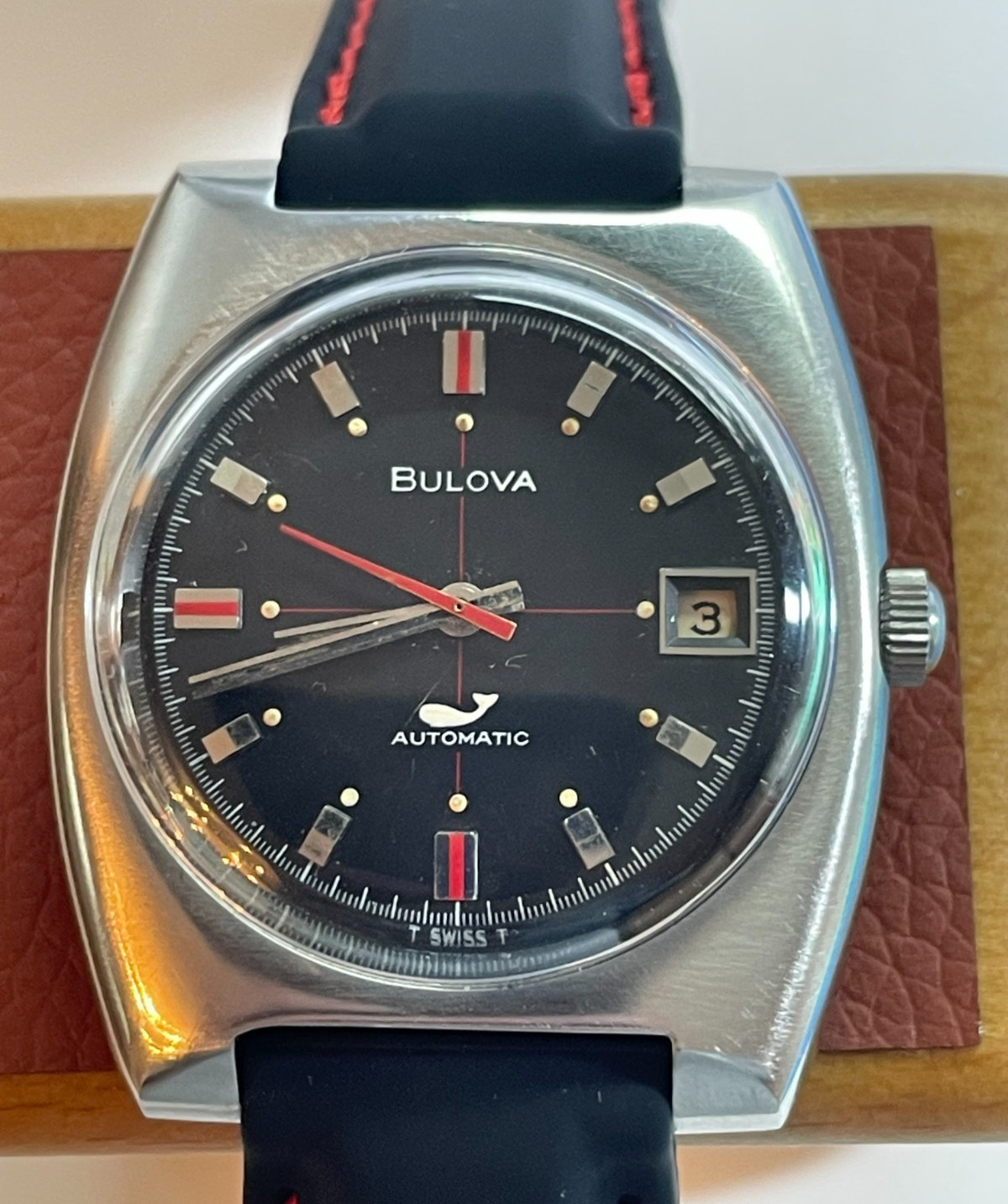 Vintage Bulova Oceanographer / Golden Clipper Automatic date 11AOACB Serviced