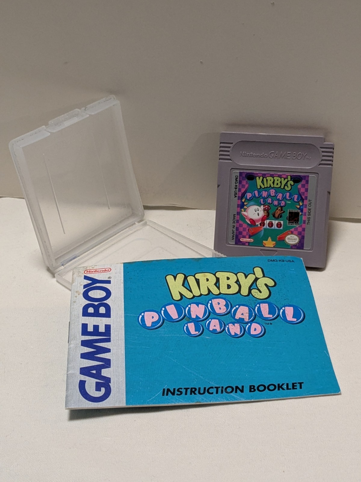 Kirby's Pinball Land (Nintendo Game Boy) with Manual - TESTED 