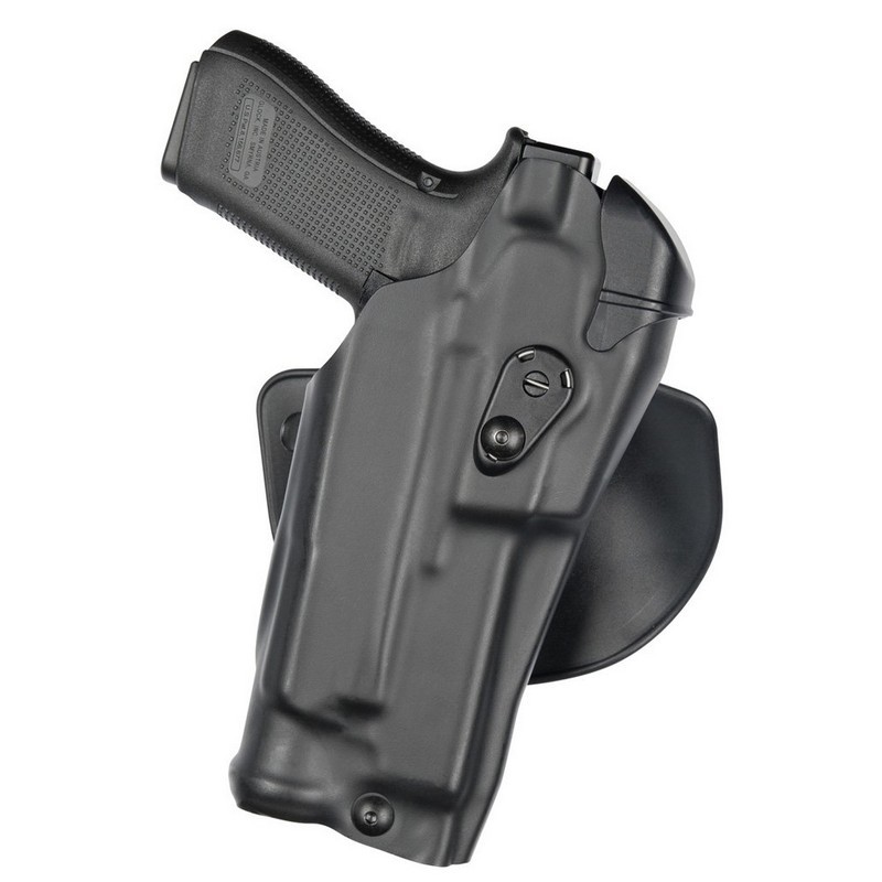 Model 6378RDS ALS Concealment Paddle Holster w/ Belt Loop - Black - STX Plain -
