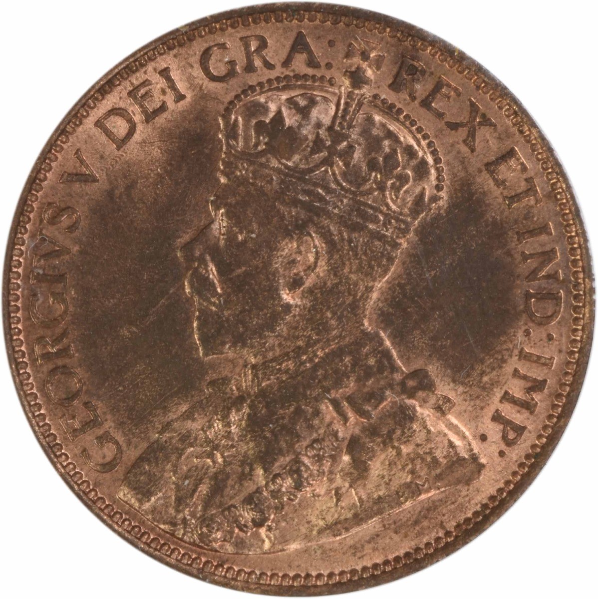 1913 Canada 1 Cent KM21 BU Uncertified #707