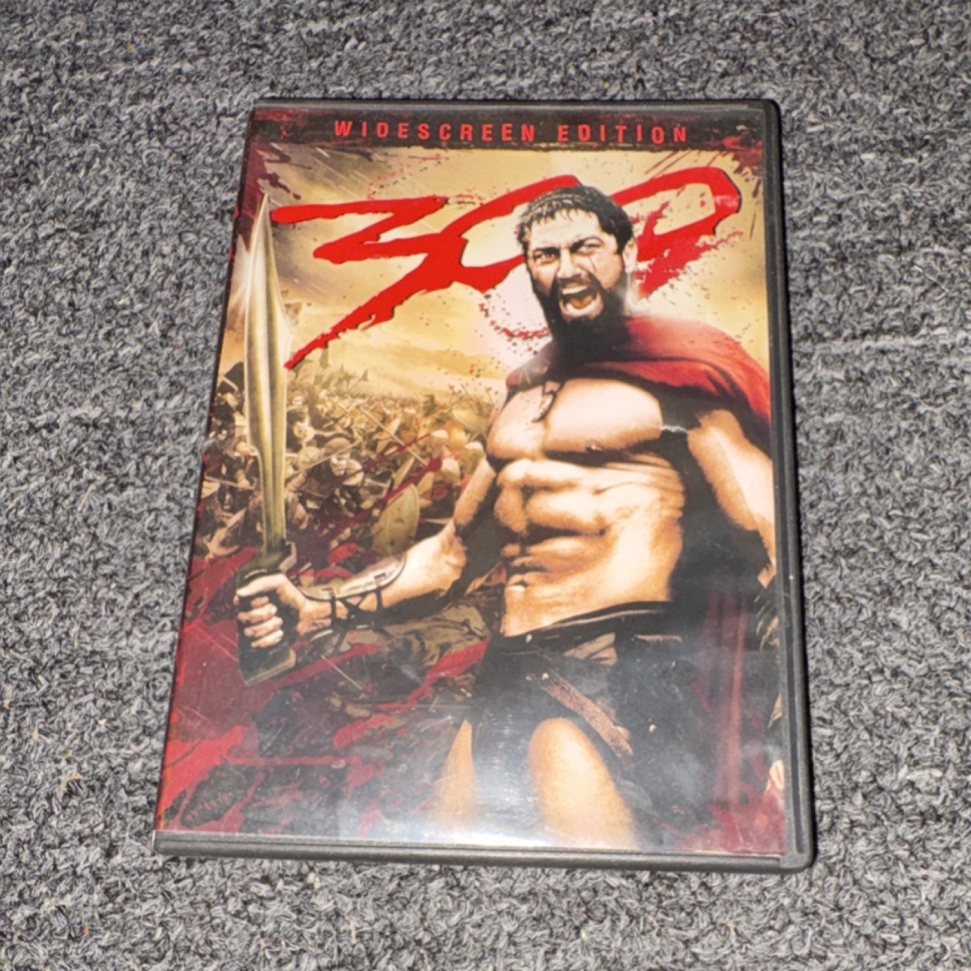 300 Widescreen Edition Movie DVD Tall/DVD Case Format Widescreen Feature
