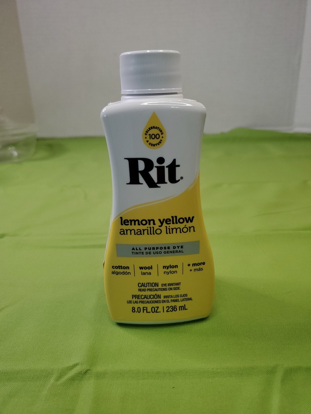 Lemon Yellow Rit Liquid Dye 8 oz Bottle  New