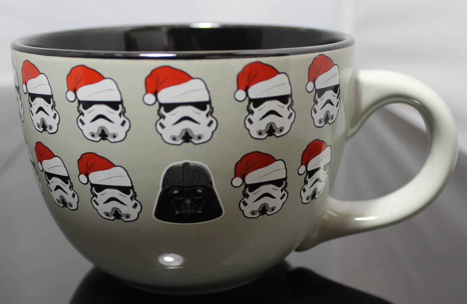 STAR WARS Christmas DARTH VADER STORMTROOPERS Oversized Soup Coffee Mug Cup 24oz