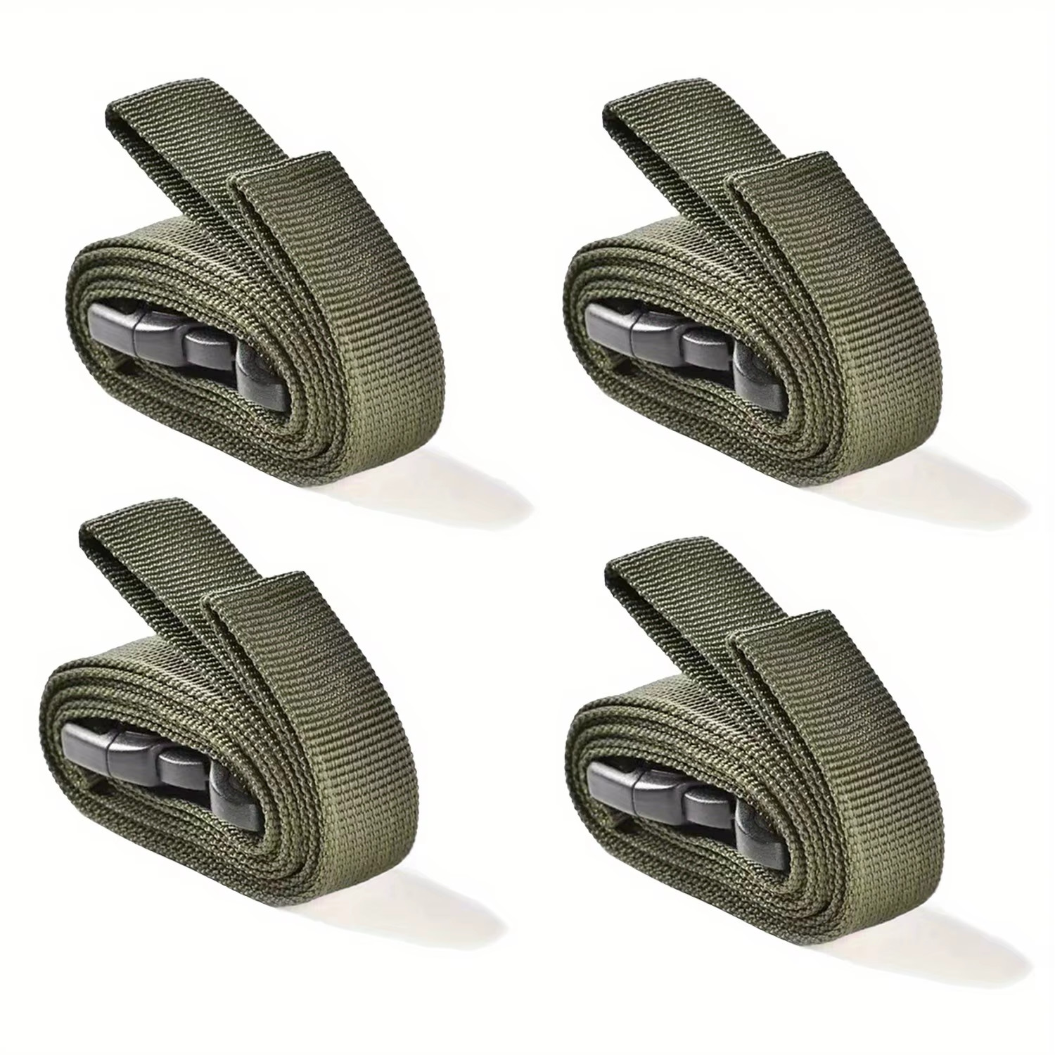 4/8Pcs Tactical Backpack Shoulder Strap Compression Fastening System Adjustable 