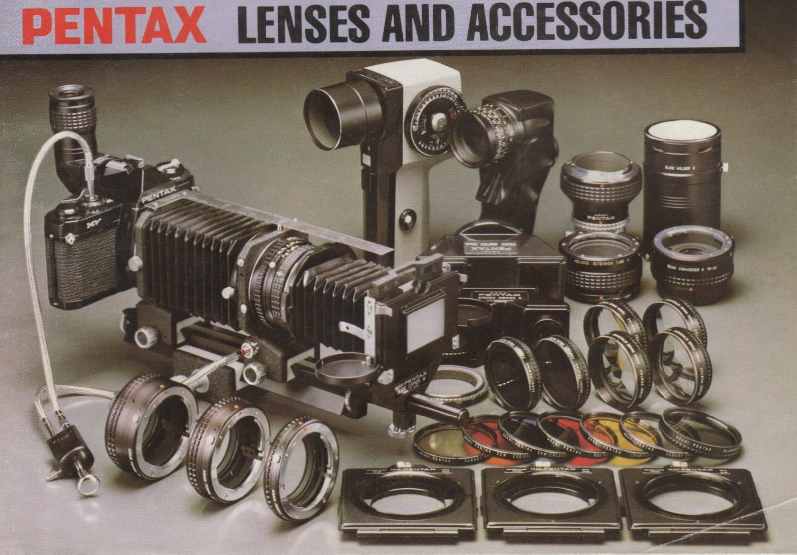 Vintage Pentax Lenses and Accessories Guide, 1982