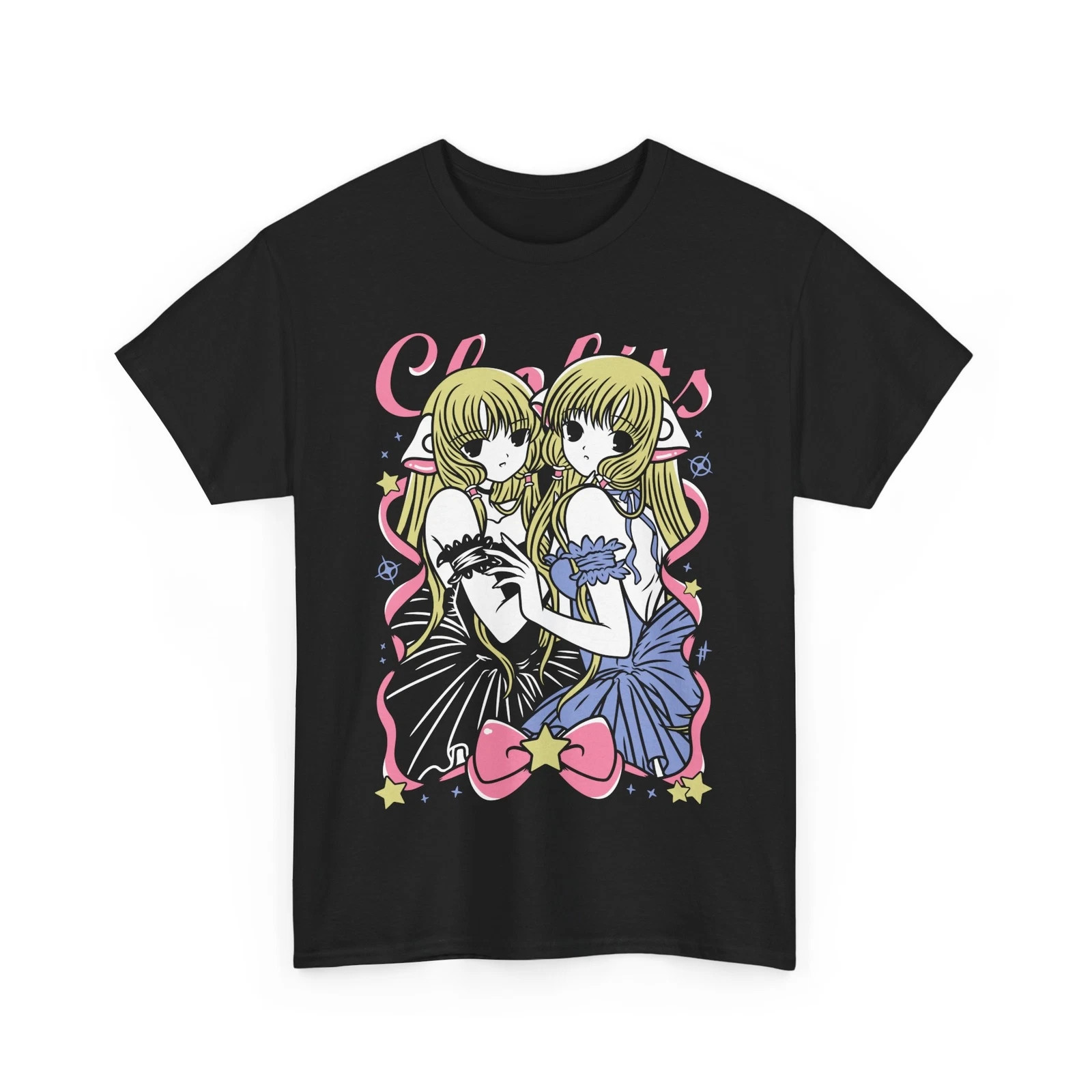 CHOBITS CHI BLACK T SHIRT UNISEX STYLE