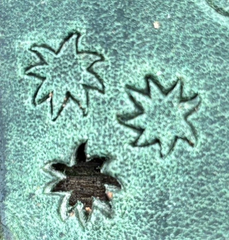 F Klement Leipzig Bookbinding Onlay Punch Manufactured in 1899 - #9