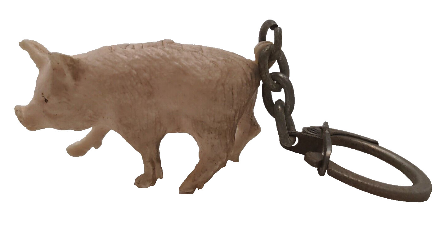 Melli Pig Pork Hog Vintage Advertisement Key Chain                            C1