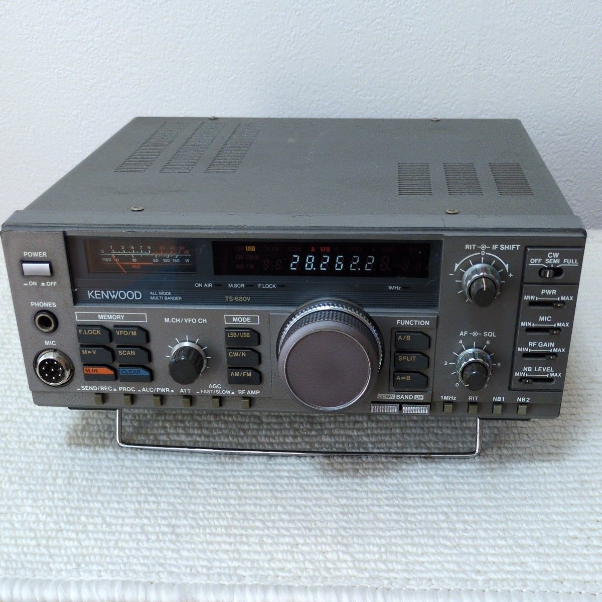 KENWOOD TS-680V HF/50MHz 10W All Mode Transceiver For Parts Junk