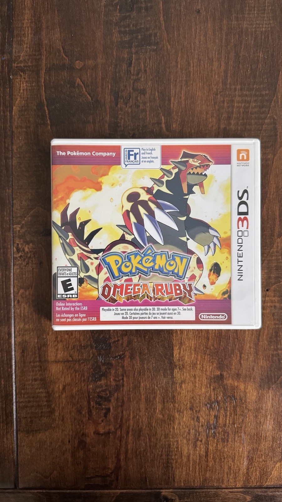 CIB Pokémon Omega Ruby 3DS