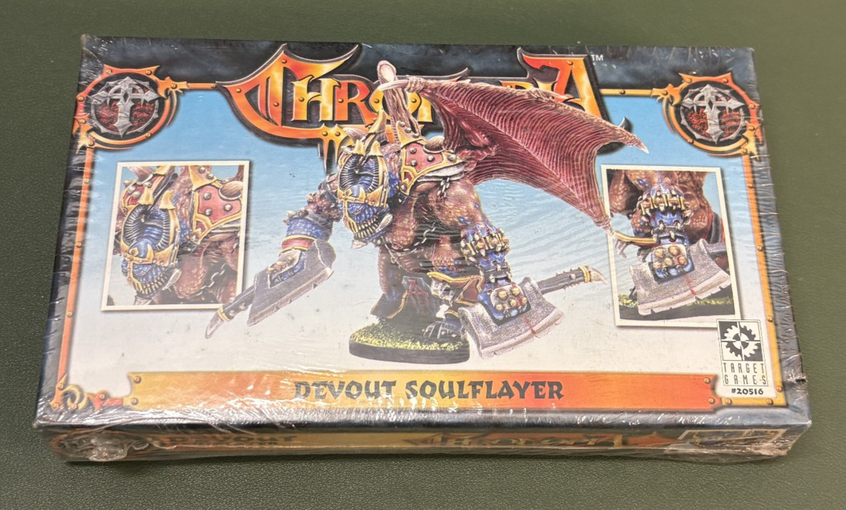 SEALED Chronopia: Devout Soulflayer - 1998 Target Games Minature Set