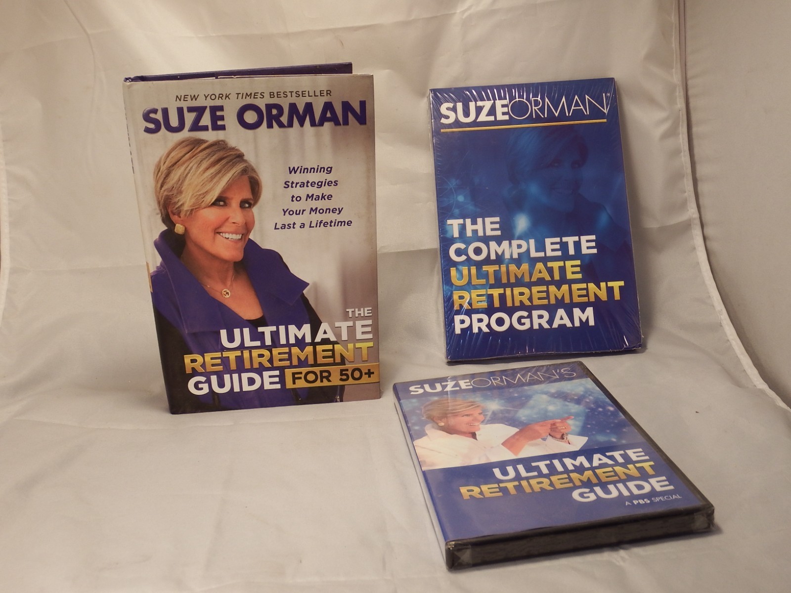 The Complete Ultimate Retirement Program, UNOPENED (DVDs) & Book By Suze Orman
