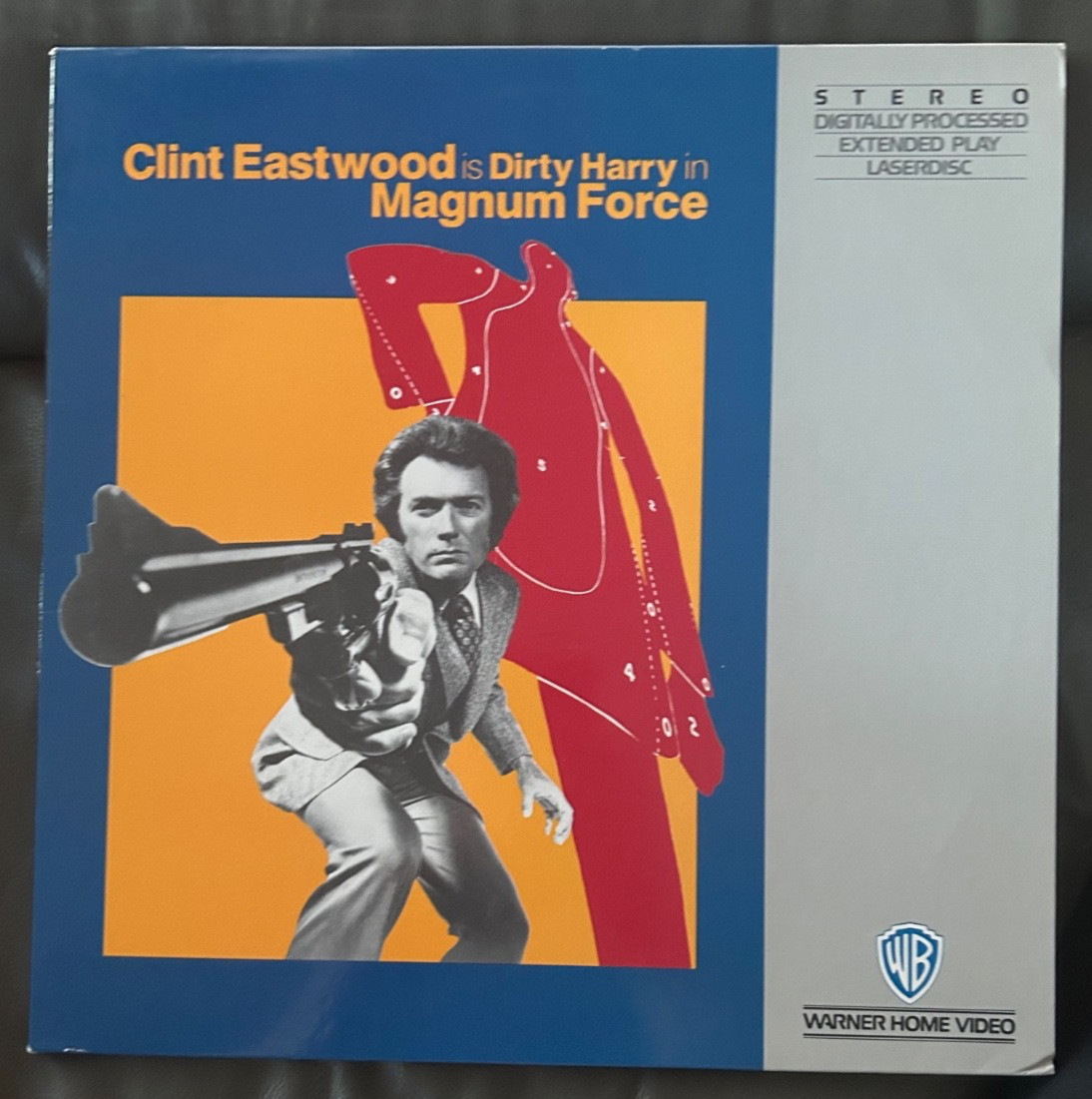 Magnum Force Laserdisc Clint Eastwood Dirty Harry Stereo Extended Play