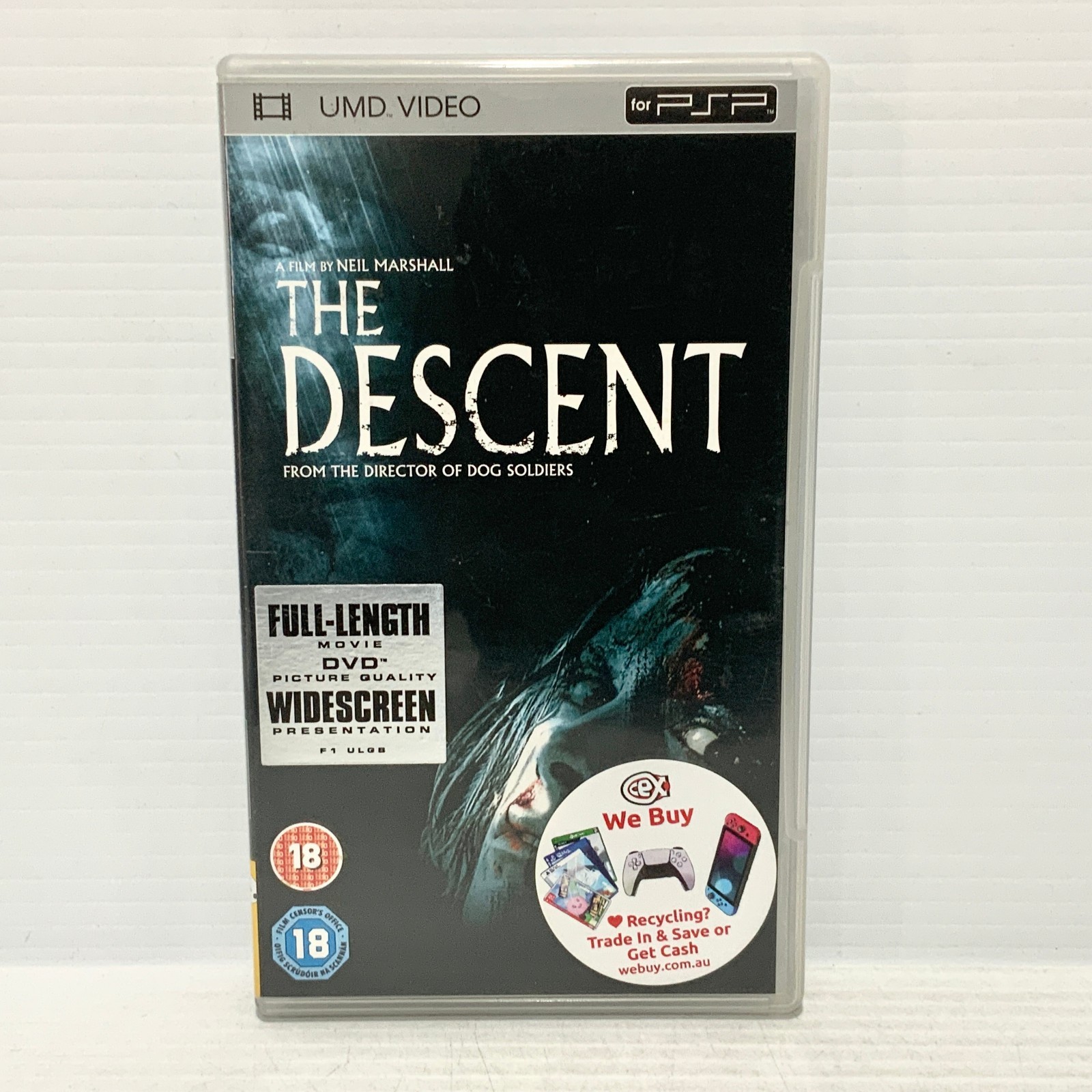 The Descent - UMD Video - Sony PSP - Tested & Working - Free Postage