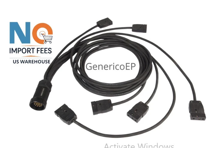 12ft 12 Pin Socapex Breakout 2/4/6/8/10/12 Channel 12/4 SJOW