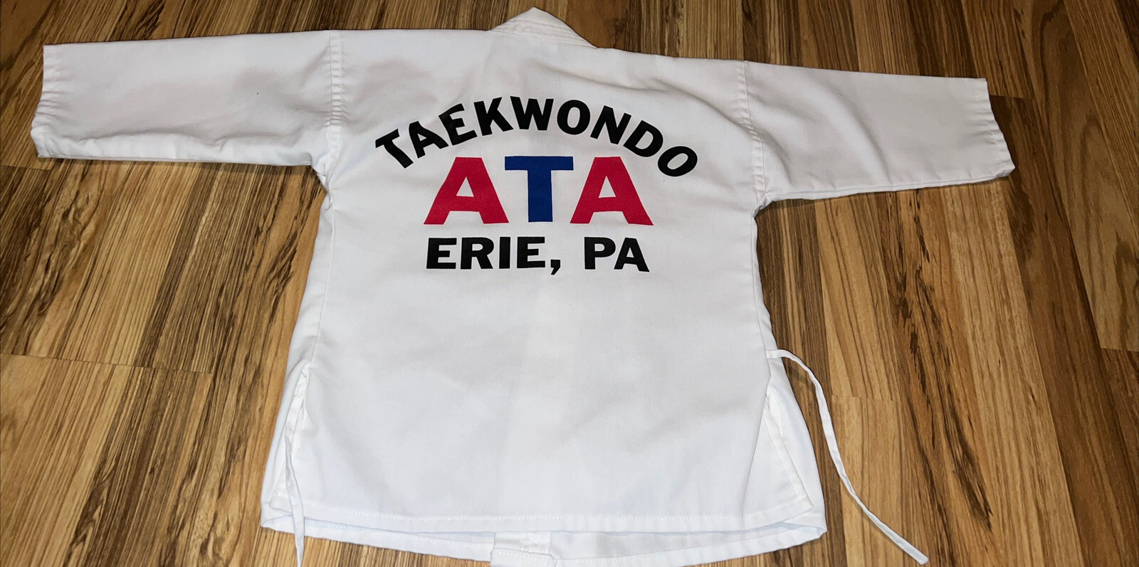 Taekwondo ATA Erie PA Kids Jacket Shirt Uniform 6 Costume