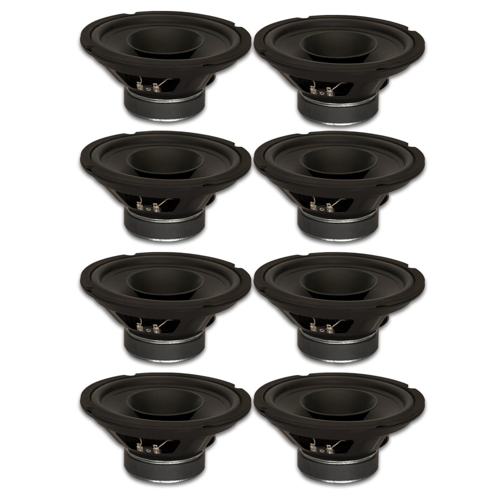 8 Goldwood Sound GW-8003/8 Full Range 8" Woofers w/ Whizzers 260W each Speakers