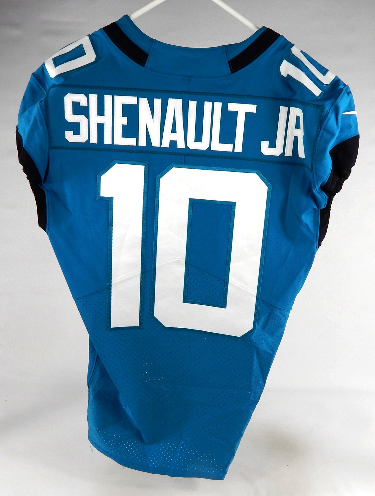 2020 Jacksonville Jaguars Laviska Shenault Jr. #10 Game Issued Blue Jersey 40 34