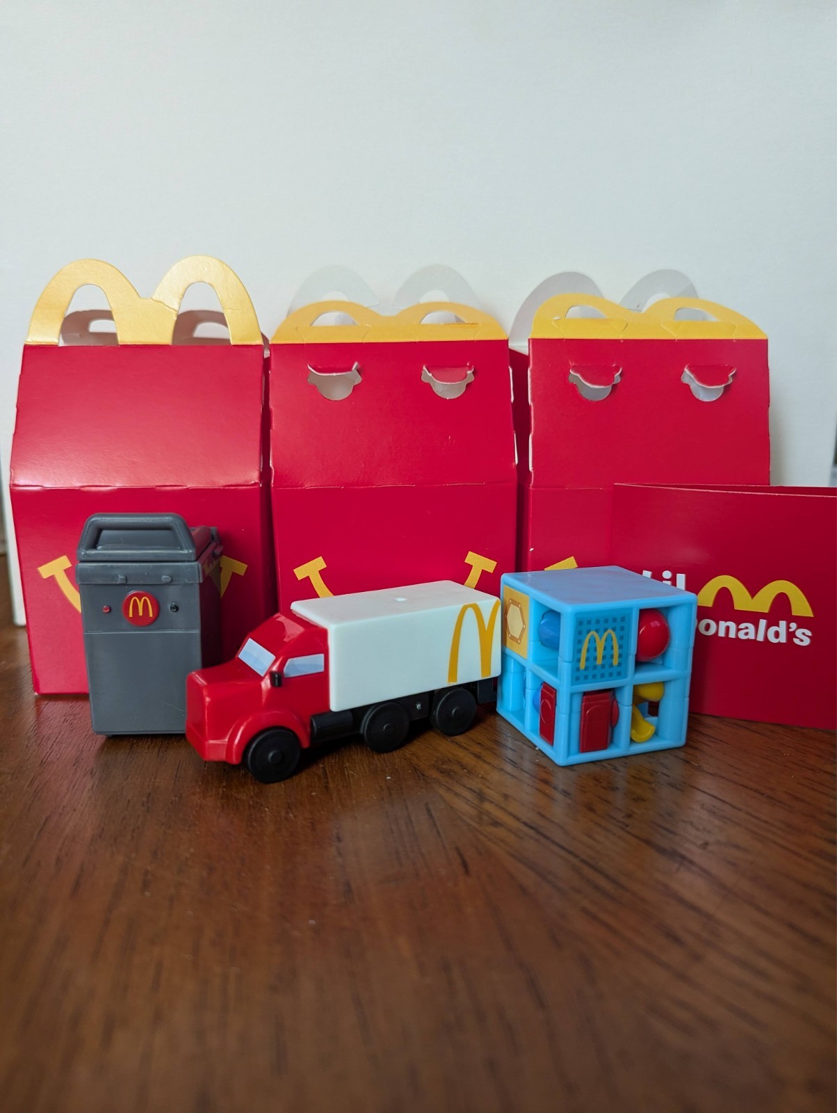 McDonald's Lil McDonald's  Meal Toys- Lot of 3-Grill,Delivery Truck & Playplace