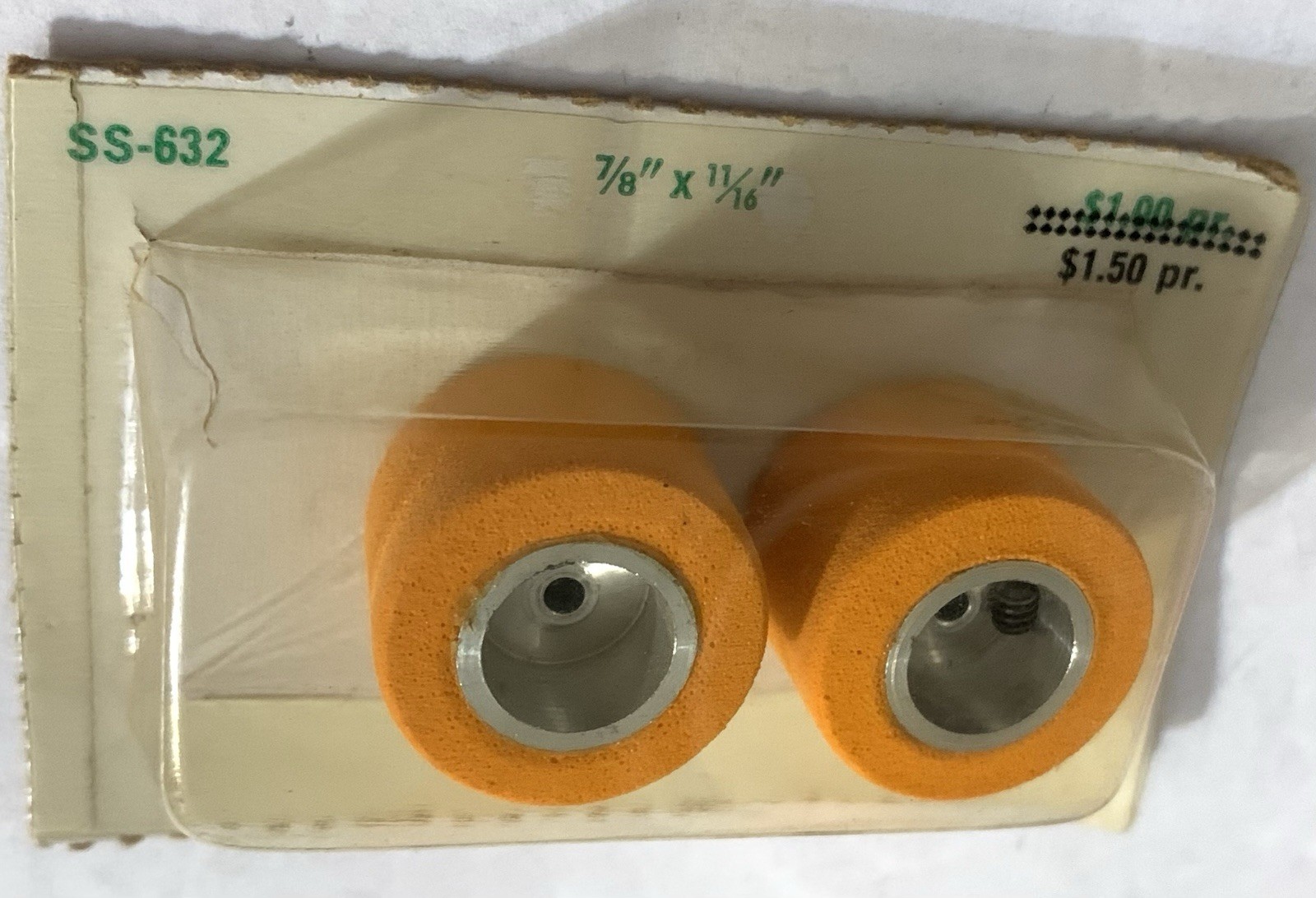 Vintage Slot Car Set Screw Wheels Aj’s TUFF NOS