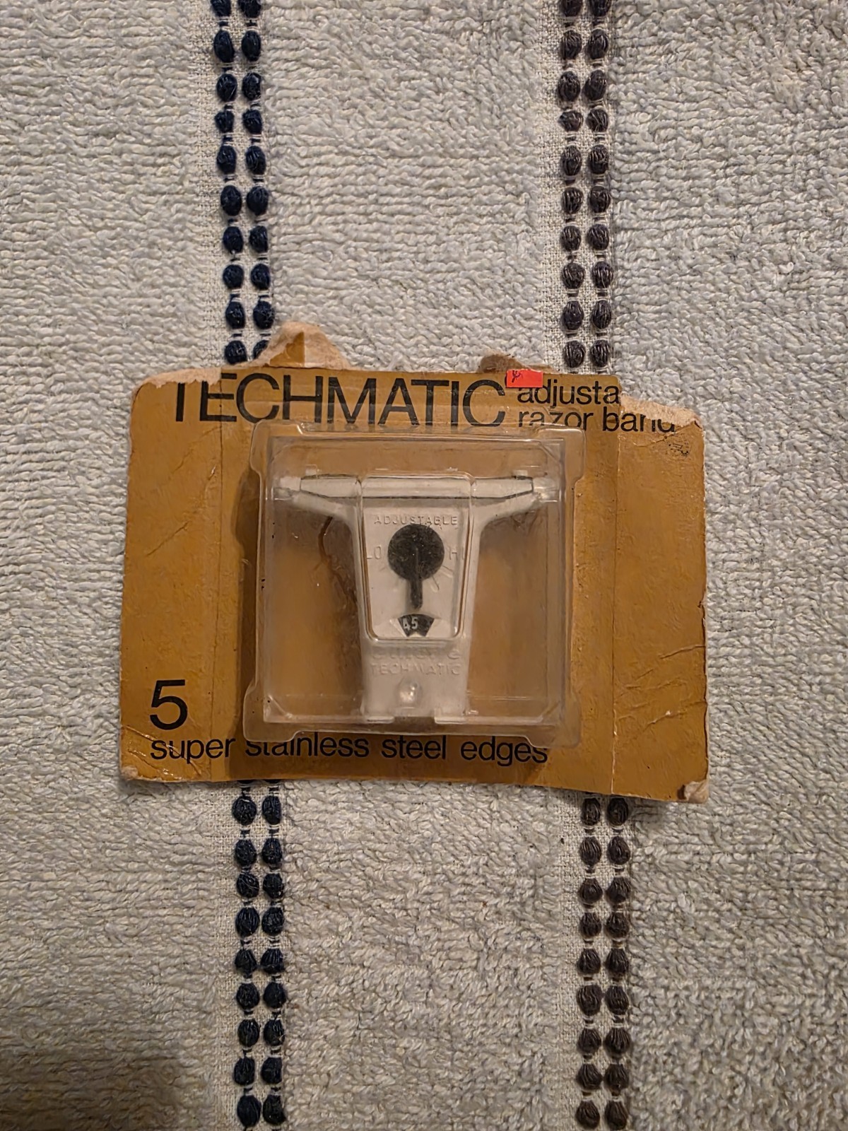 Techmatic Adjustable Razor Band 5 Super Stainless Steel Edges