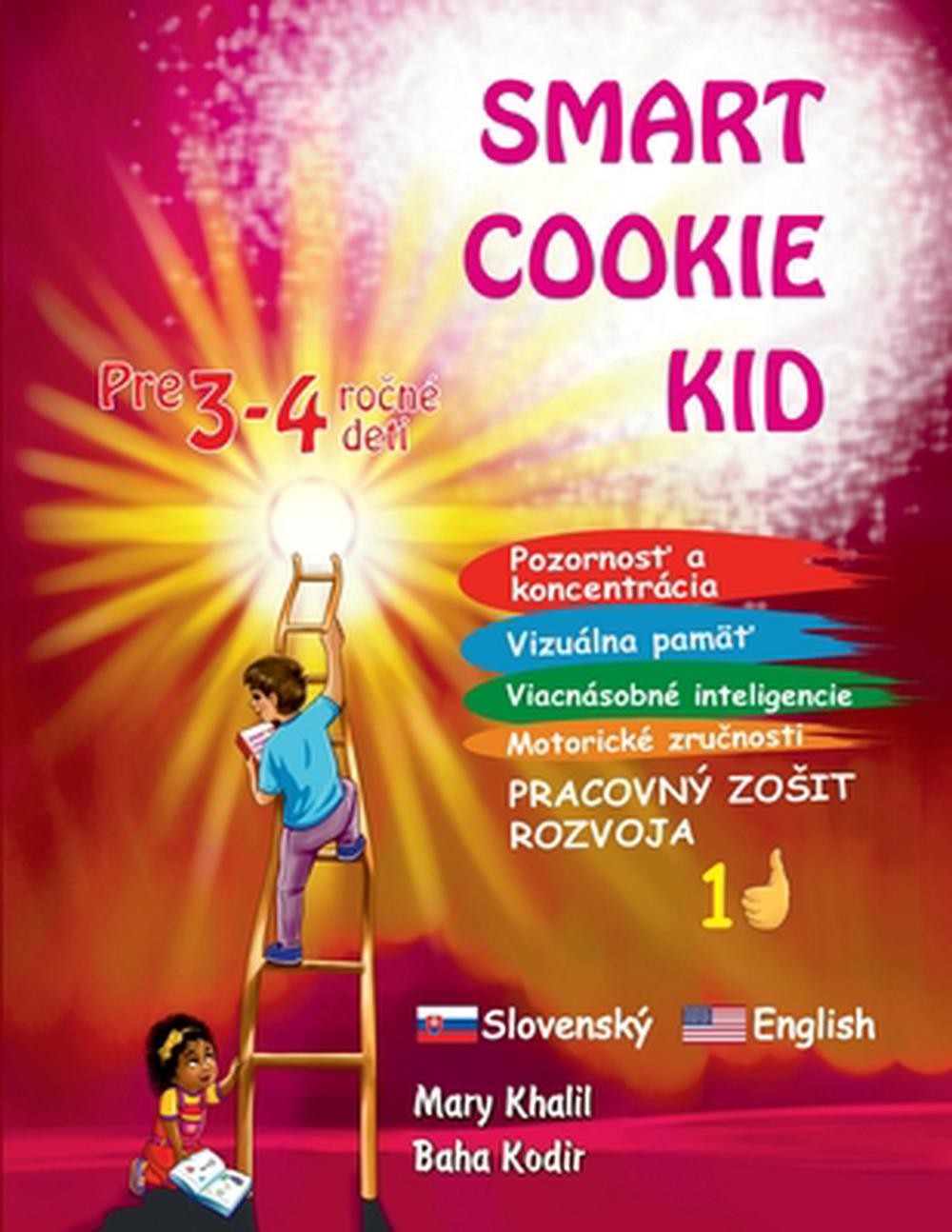 Smart Cookie Kid pre 3-4 ron deti Pozornos a koncentrcia Vizulna pam Viacnsobn i