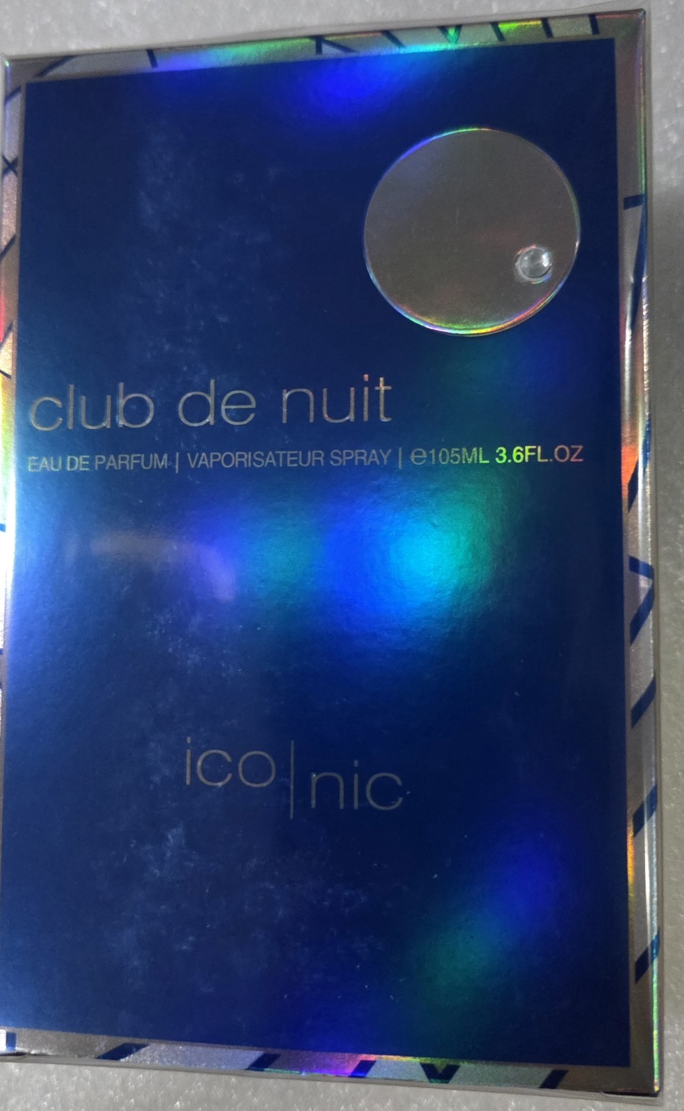 Armaf Club De Nuit Iconic Eau de Parfum Spray 3.6 fl oz Limonene Citronellol