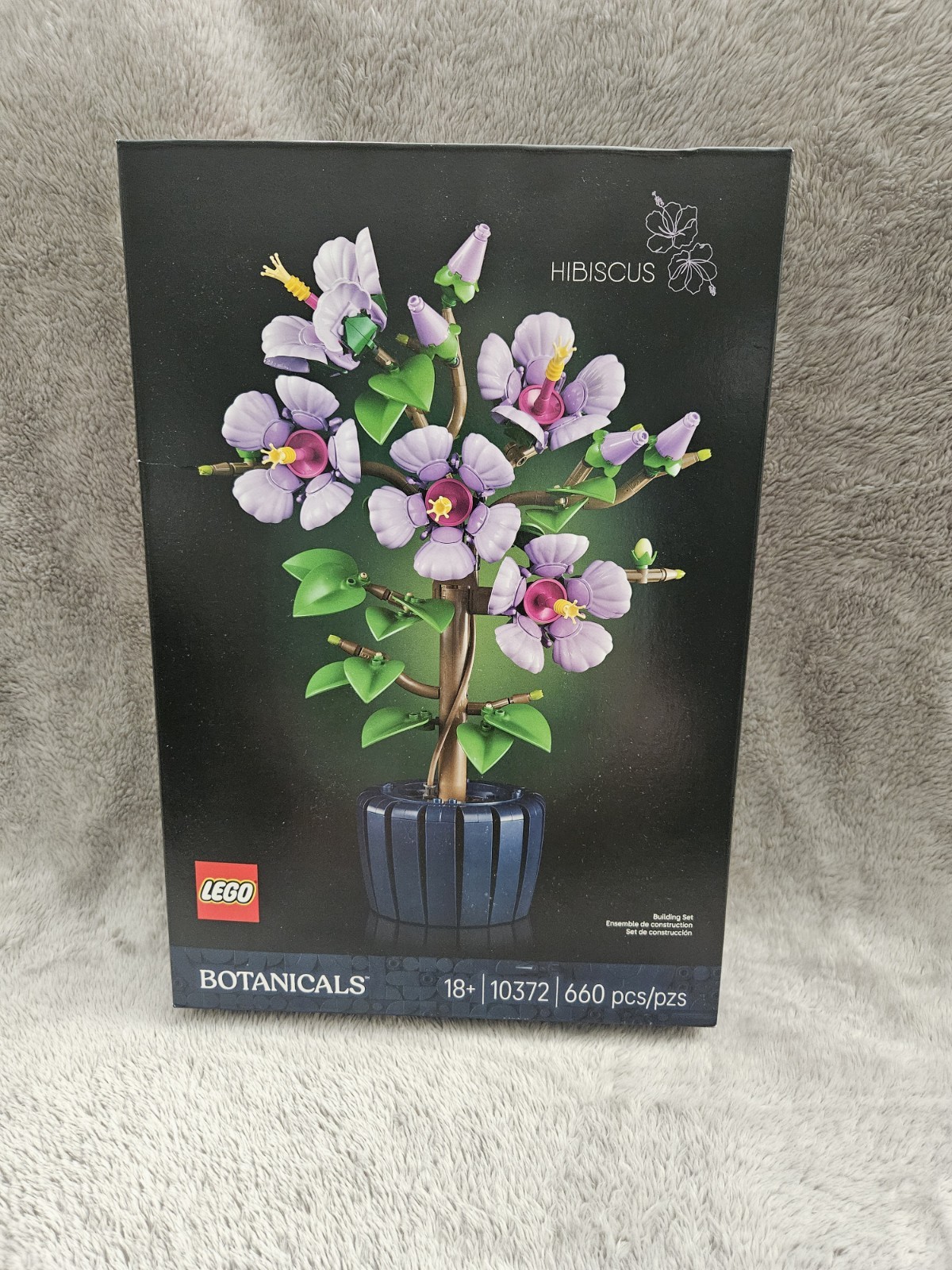 NEW UNOPENED Hibiscus Botanical Collection Complete Set 10372 660 Pieces 18+ Box