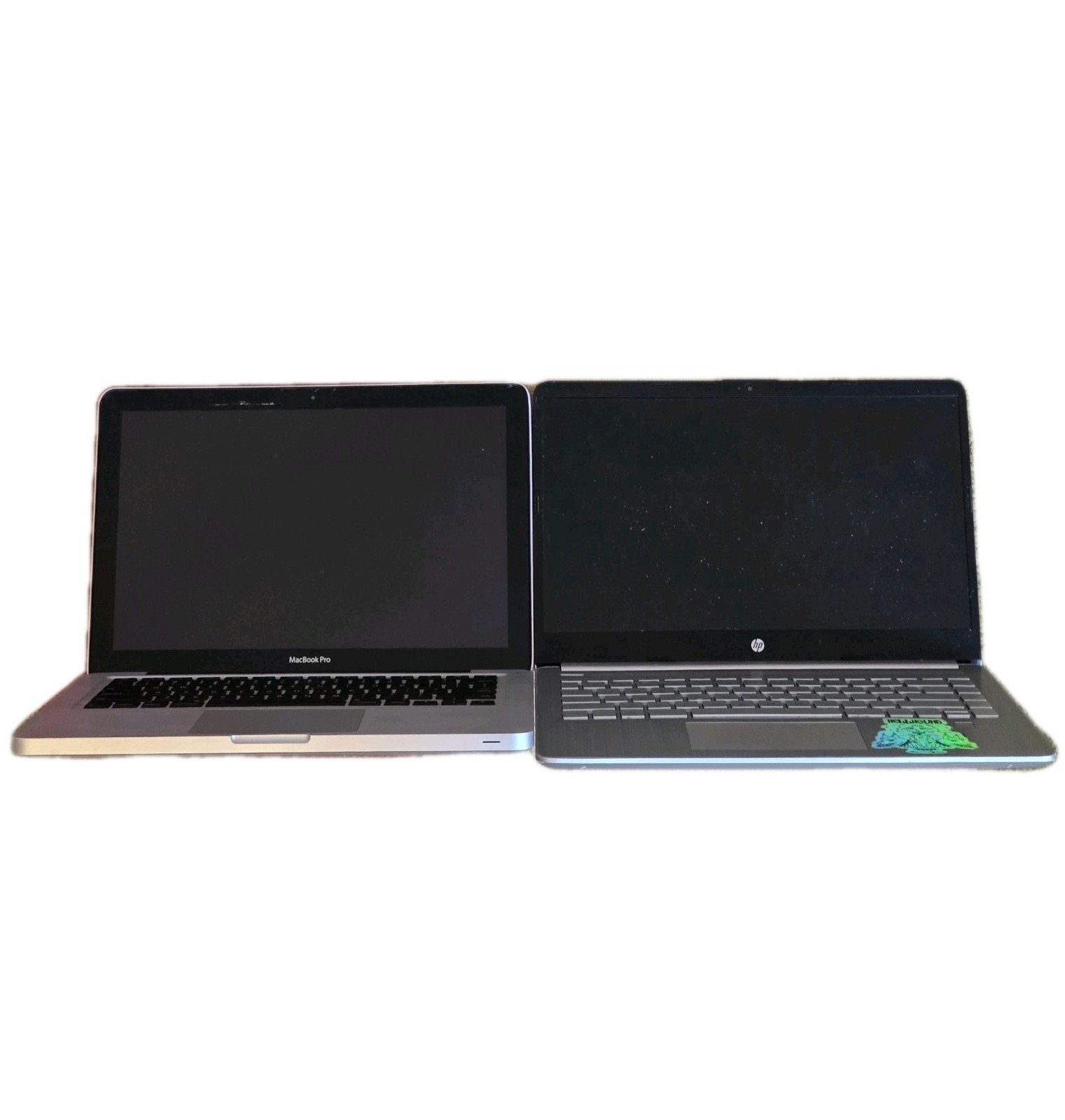 Lot of 2 Apple and HP Laptops As is