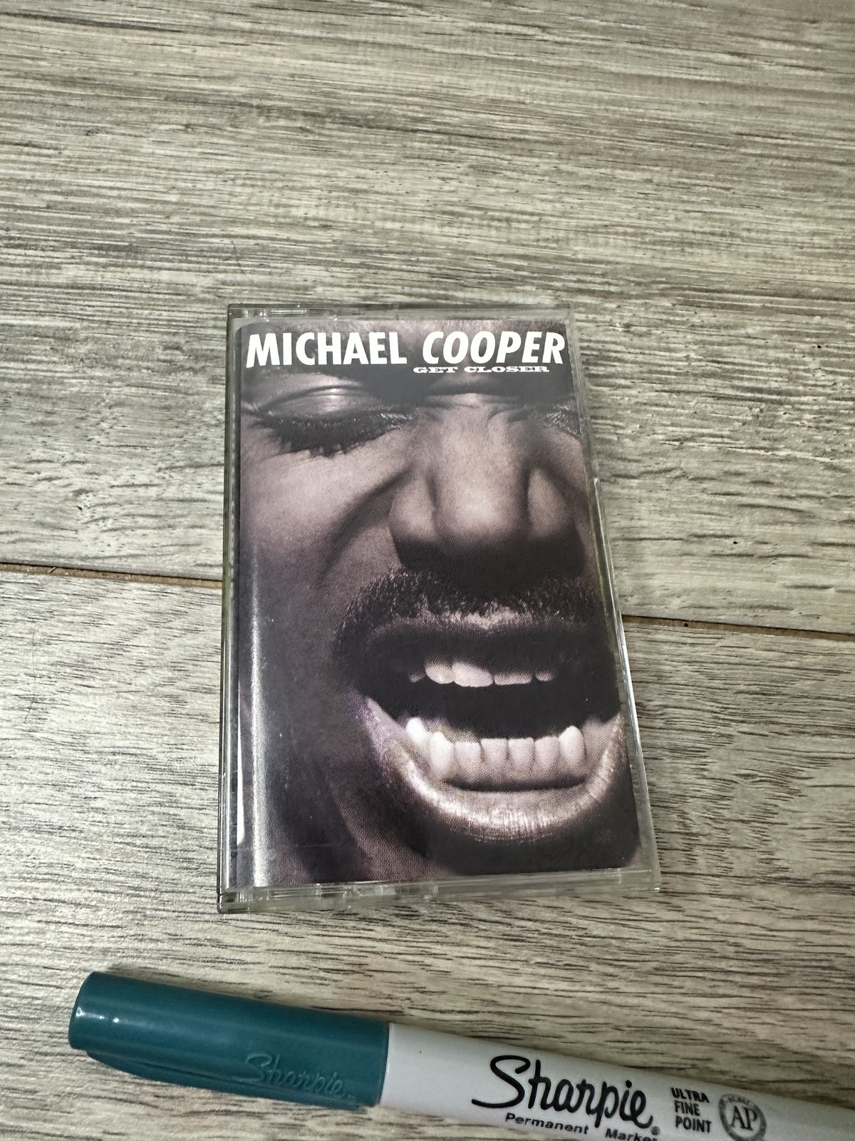 Michael Cooper Cassette Get Closer 1992 Reprise Records R&B Soul Album Tape