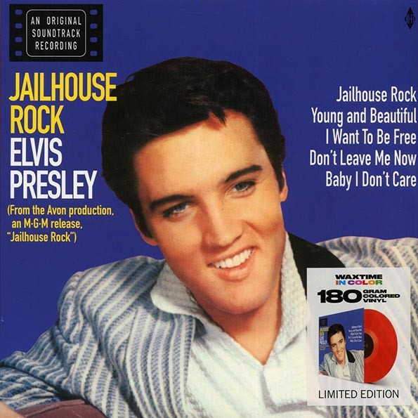 Elvis Presley - Jailhouse Rock (+4 bonus tracks) (180g) (red vinyl)