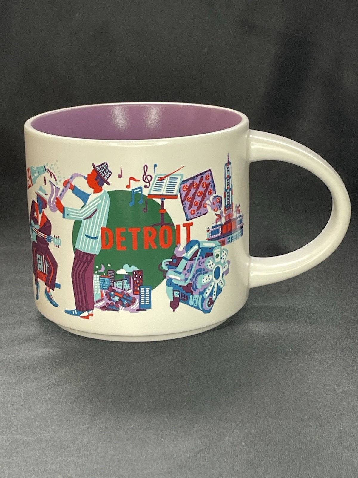 2024 Starbucks “Discovery Series” DETROIT 14oz Coffee Tea Mug 