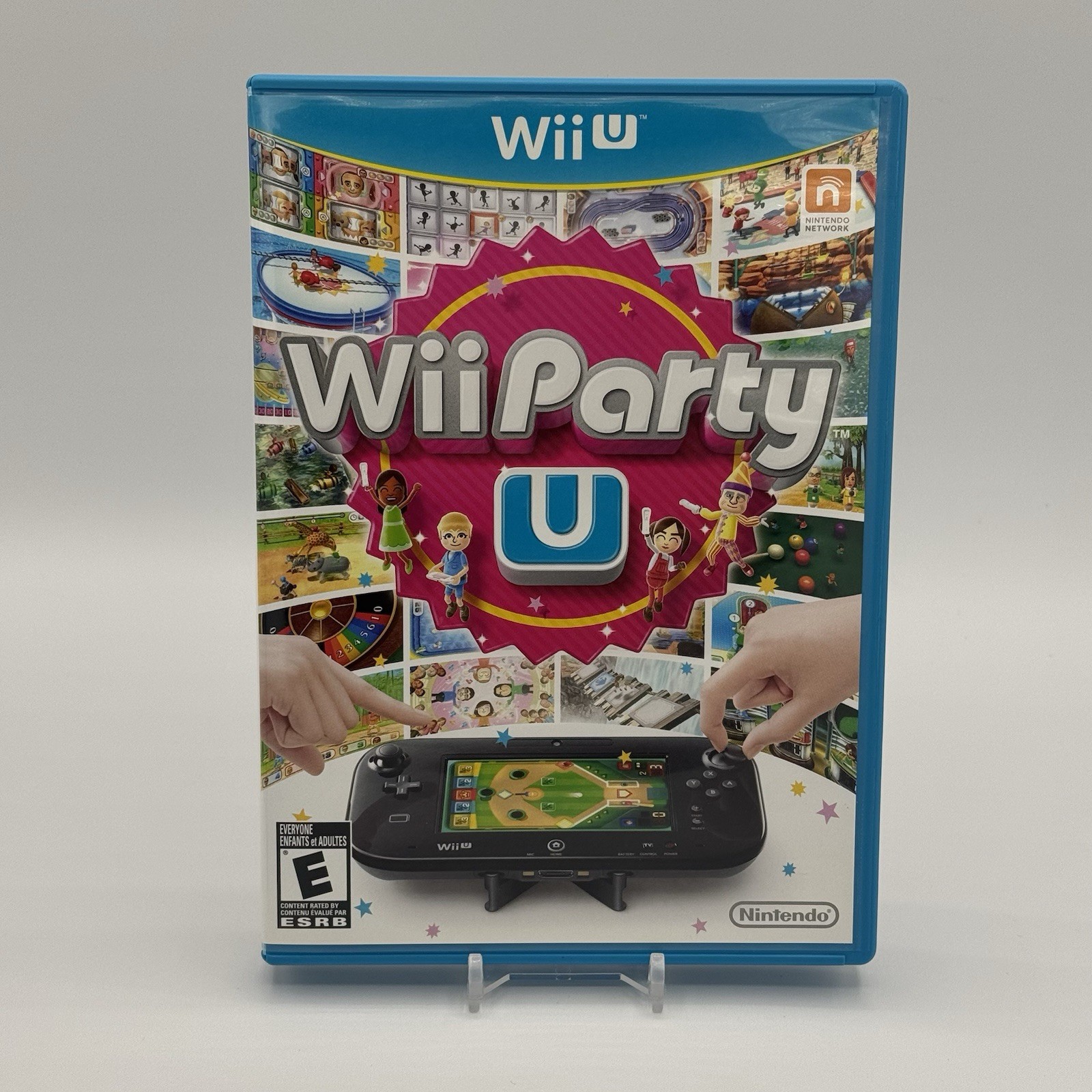 Wii Party U (Nintendo Wii U, 2013) Complete Fully CIB Tested Working
