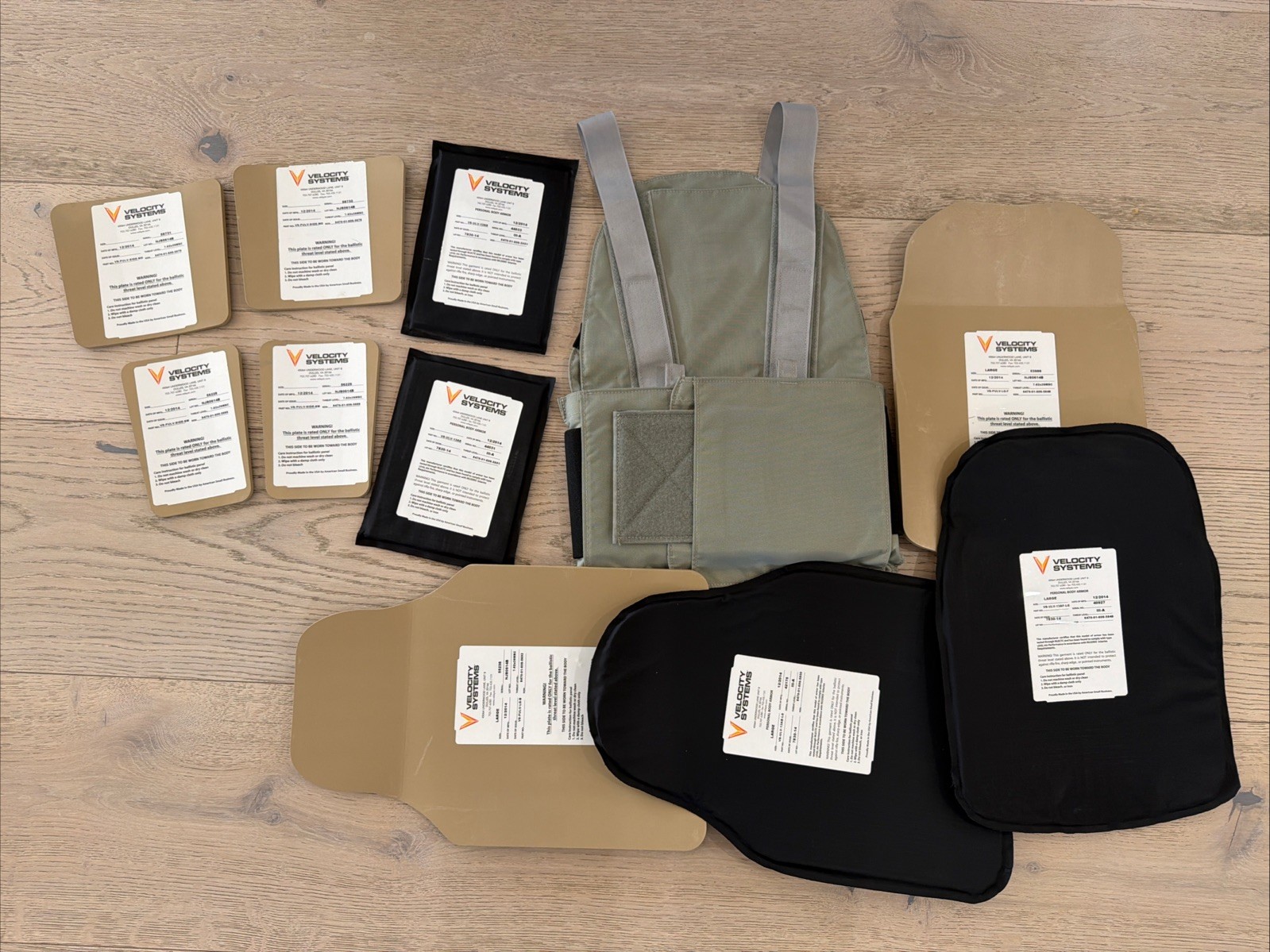 Velocity Systems Ultra Low Vis ULV CLBA Kit Large Special Threat & IIIA