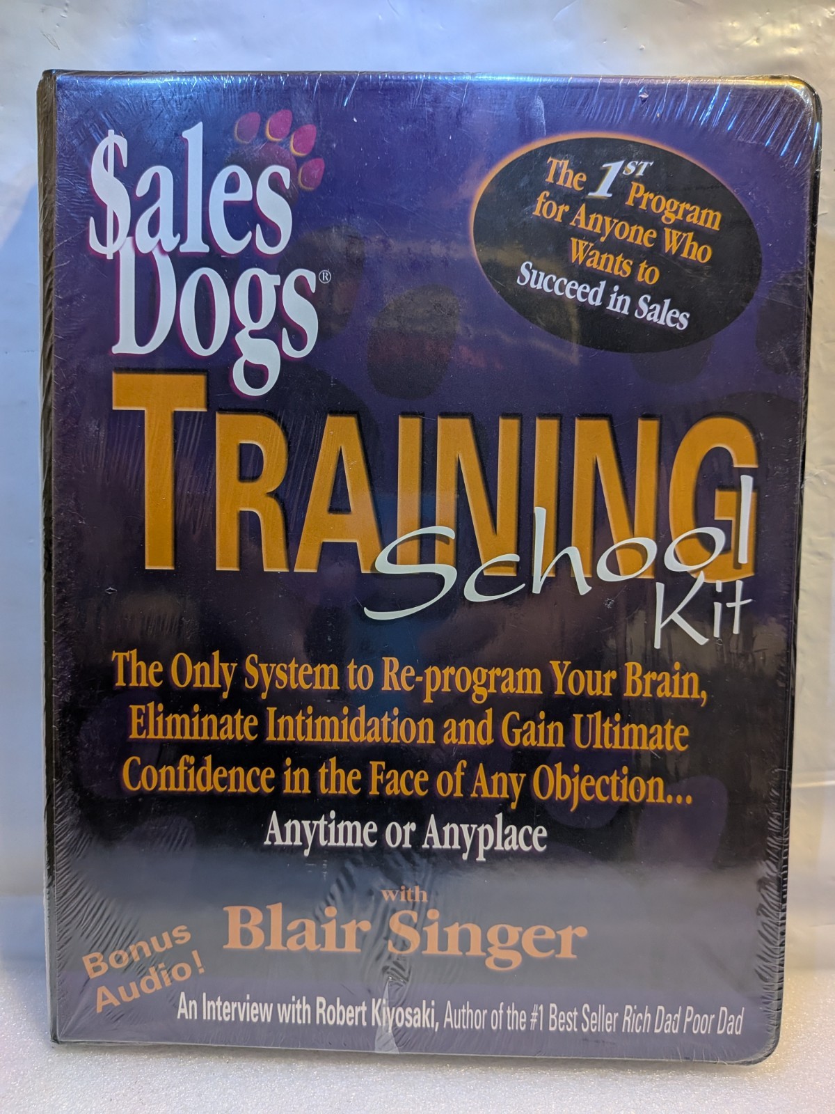 Sales Dogs Training School Kit with Blair Singer DVD-ROM Brand New Sealed