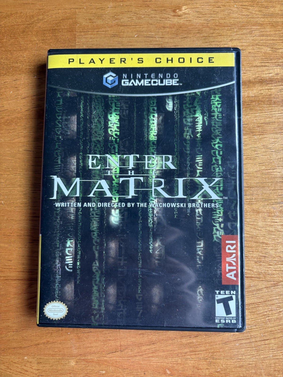 Enter The Matrix Replacement Case Only (No Game, No Manual)  Nintendo GameCube
