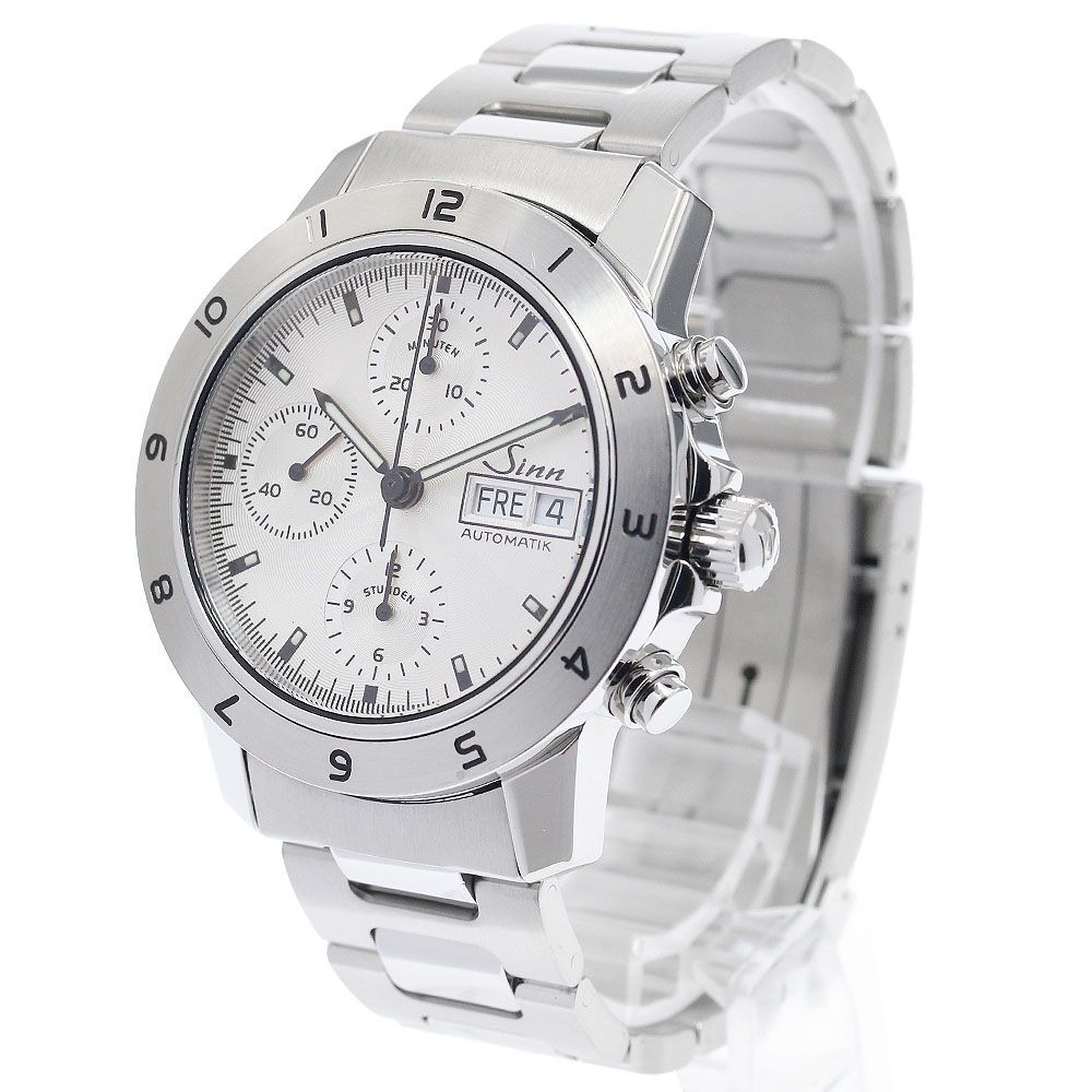 Sinn Watch 303.SILVER.12 Chronograph Day Date Automatic Men's w/Warranty
