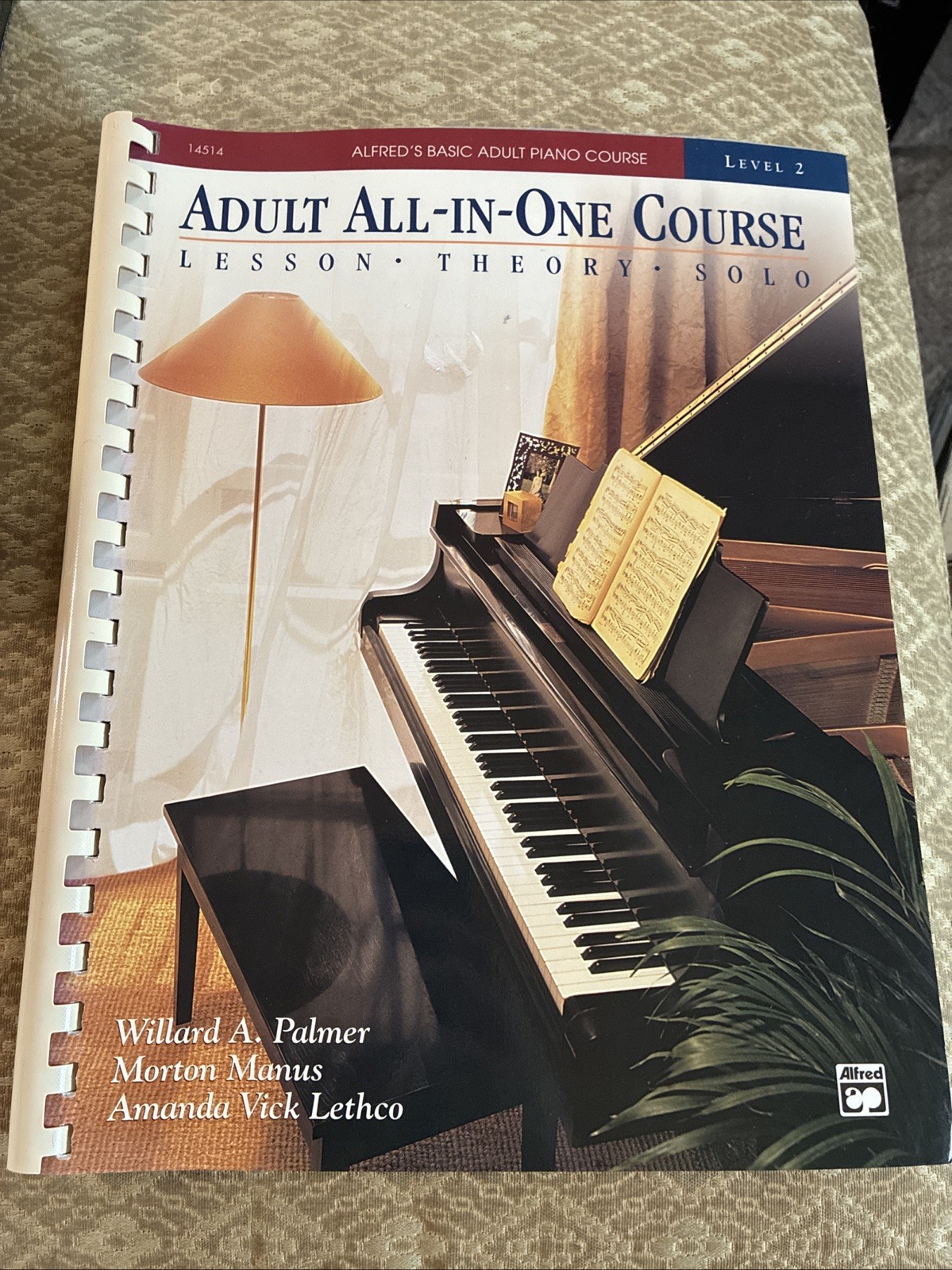 Alfred Alfred's Basic Adult All-in-One Course Book 2 - Good Condition