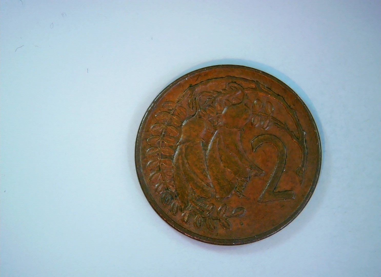 New Zealand 1972 2c New Zealand 2 Cents (Elizabeth II, decimal coinage) Coin