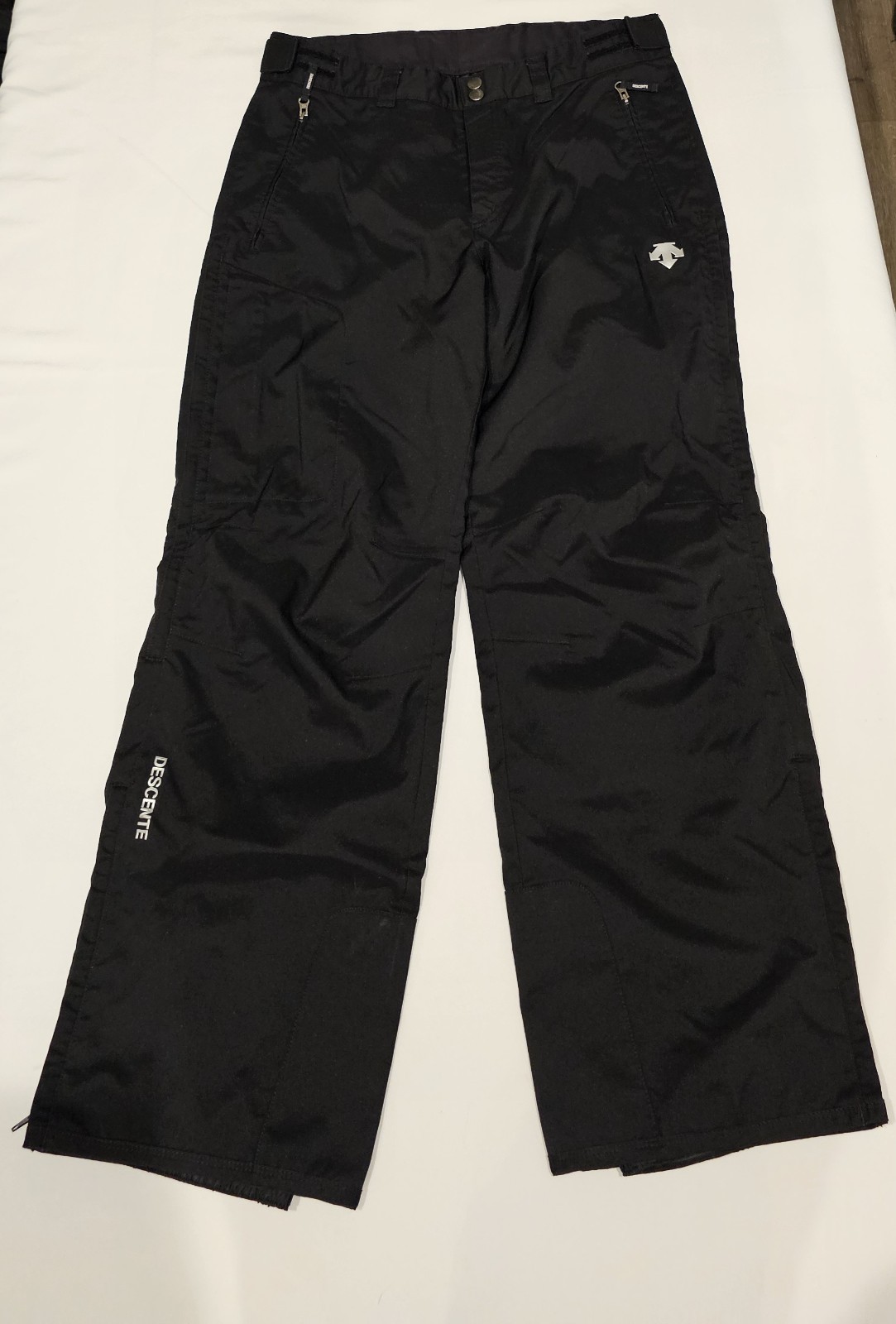 Descente Insulated Ski Pants Men's 36 R Black Winter Snowboard