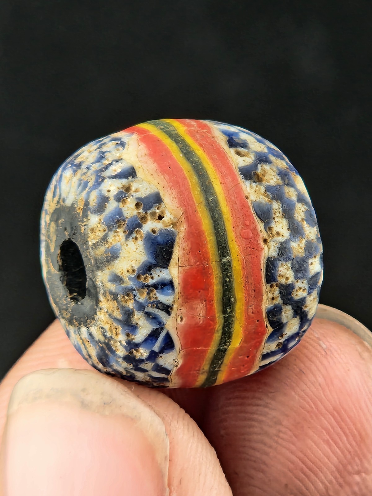 beautiful Venetian Antique african glass beads old Beads
