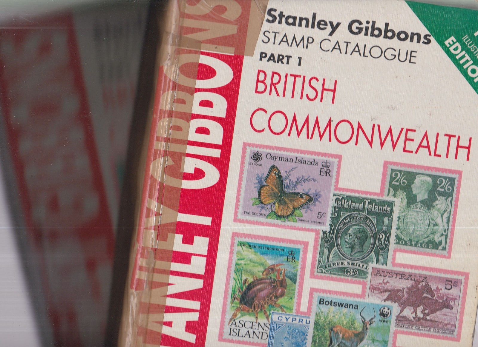 Stanley Gibbons Stamp Catalogue 1998 British Commonwealth Part 1 & 2 Illustrated