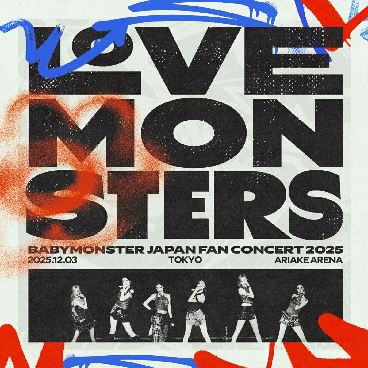 Pre BABYMONSTER LOVE MONSTERS JAPAN FAN CONCERT 2025 CD First Limited Edition
