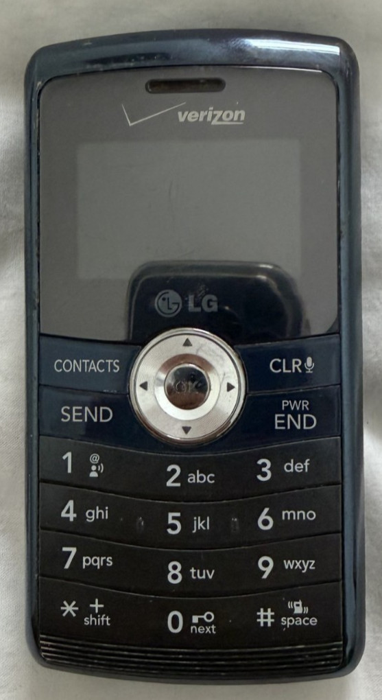 VINTAGE LG enV3 LG-VX9200 Verizon Wireless QWERTY Flip Cell Phone Black