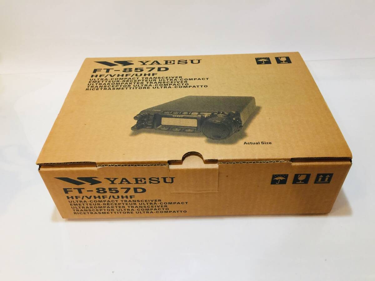 YAESU FT-857D HF/5430MHz All Mode Radio Transceiver Japan Unused w.Box