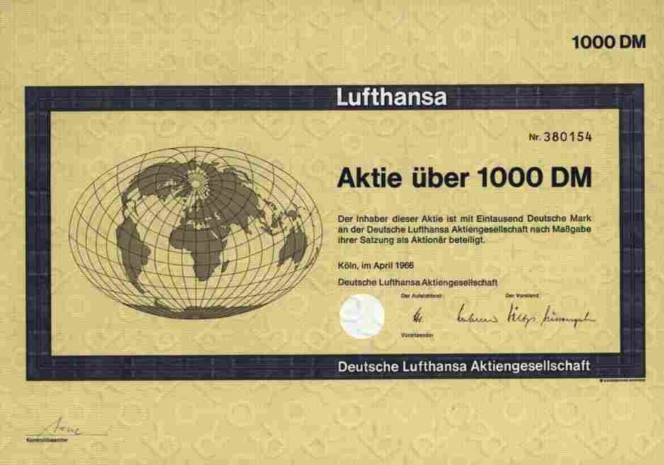Deutsche Lufthansa 1966 Cologne Berlin Crane Globe Eurowings Swiss Air 1000 M