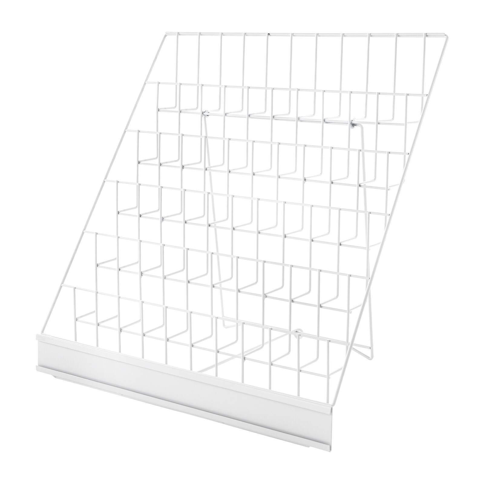 Magazine Rack 6 Tiers Iron Tabletop Book Rack Top Book Display Stand For Table