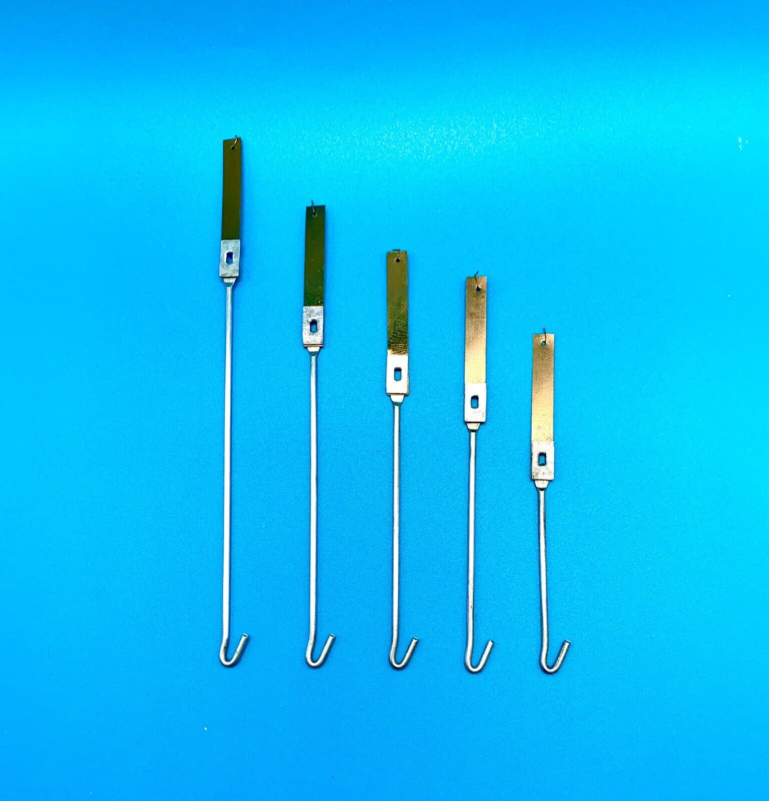 Antique Clock.  Suspension Spring Set of 5 Diferents Sizes . New.