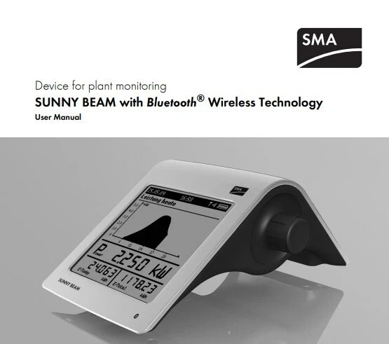 SMA SUNNY BEAM DISPLAY